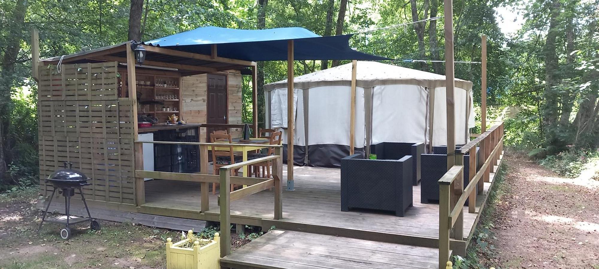 Hotel Luxury Glamping @Moulin Des Forges Moutier-Malcard Zewnętrze zdjęcie